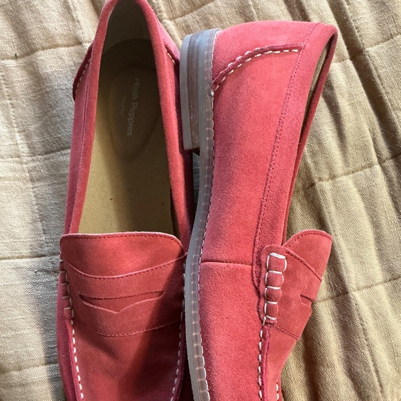 Hush puppies loafers shoes suede size 12 m - Picture 3 of 6